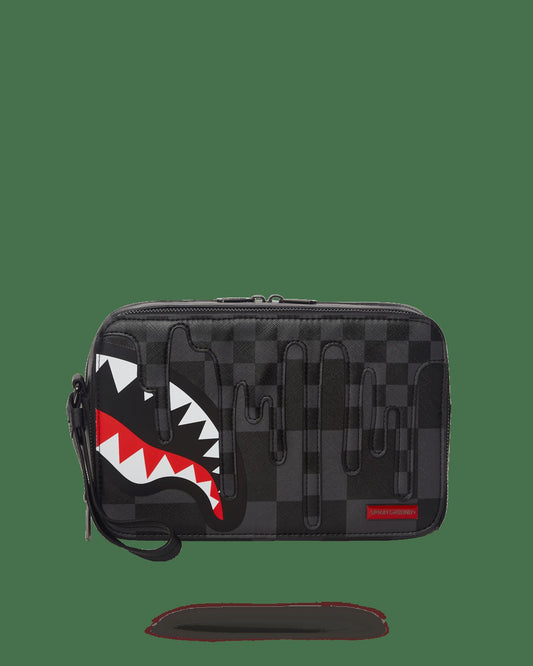 Sprayground - XTC GREY SHARKS IN PARIS TOILETRY BAG