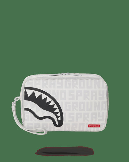 Sprayground - SPLIT THE CHECK (PEARL) TOILETRY BAG