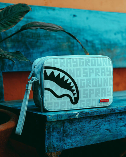 Sprayground - SPLIT THE CHECK (PEARL) TOILETRY BAG