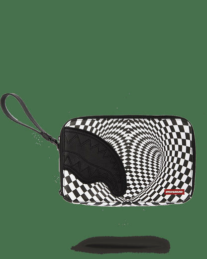 Sprayground - TRIPPY CHECK TOILETRY AKA MONEY BAG