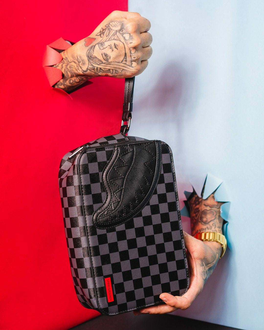Sprayground - HENNY BLACK TOILETRY BAG
