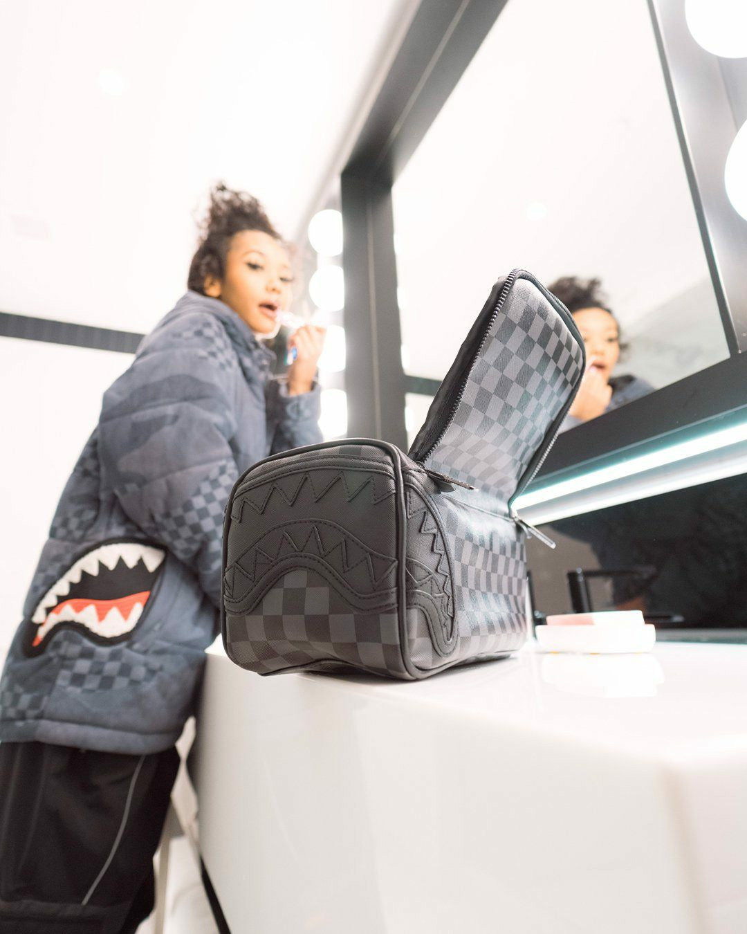Sprayground - HENNY BLACK TOILETRY BAG