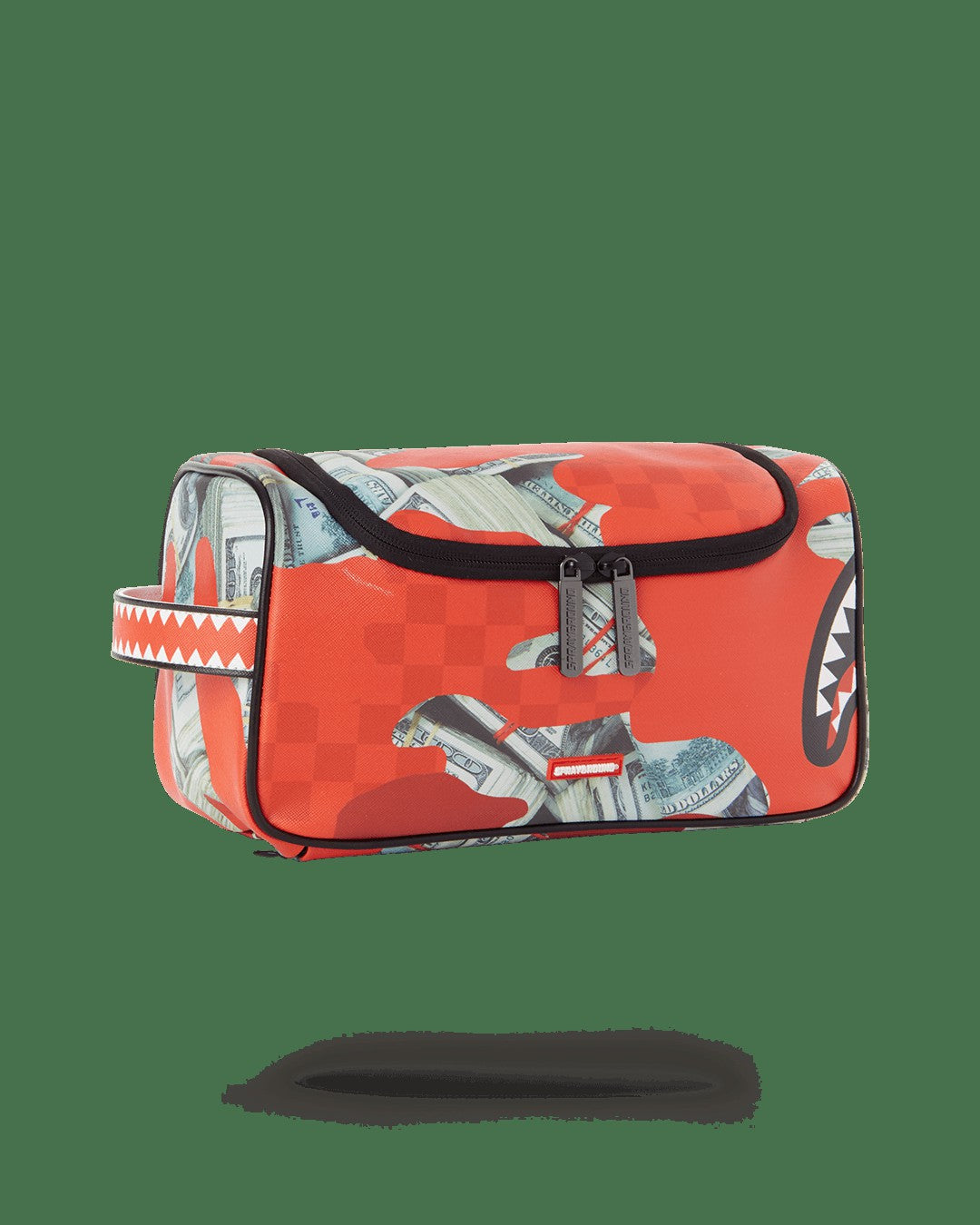 Sprayground - MONEY CAMO (RED) TOILETRY BAG