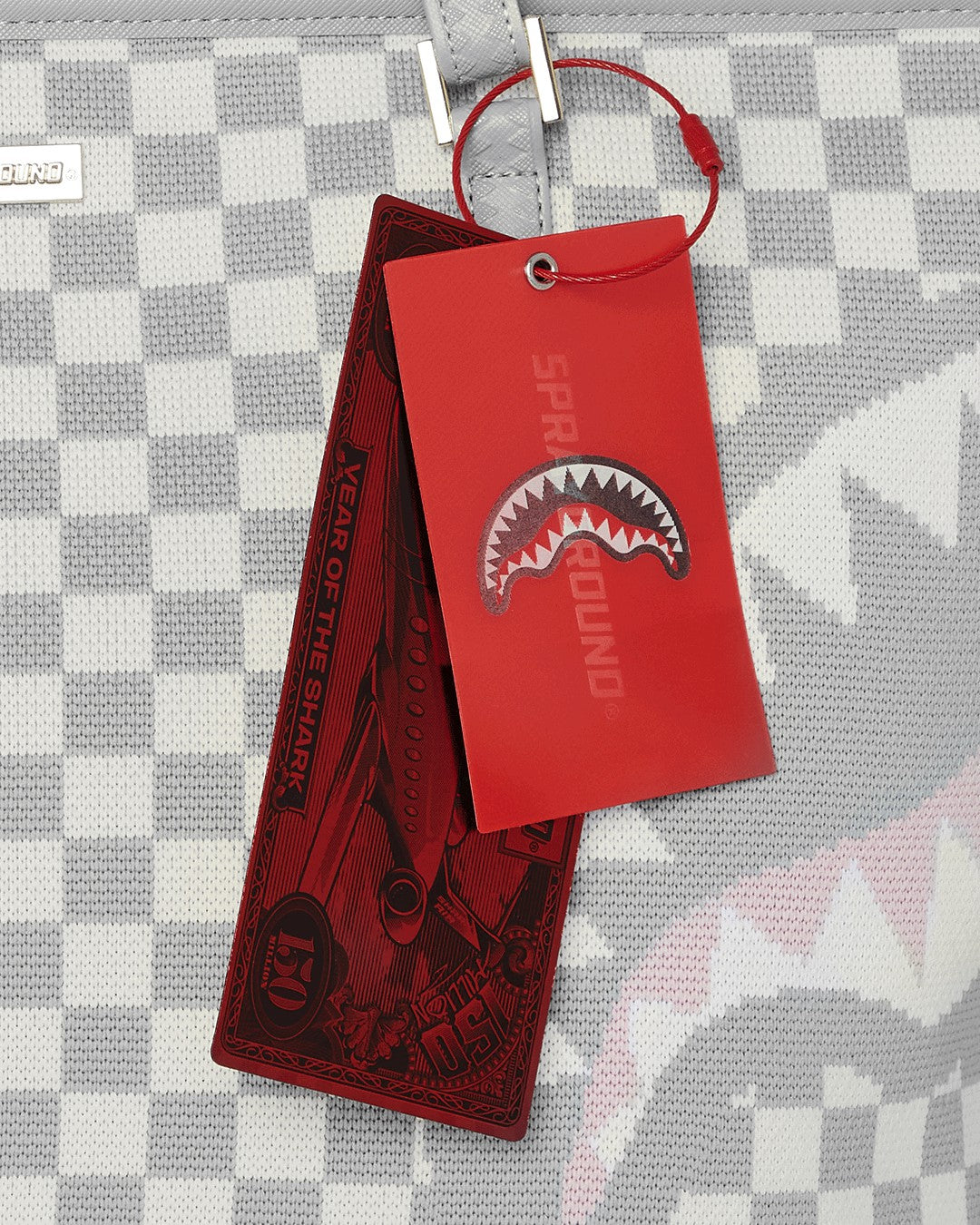 Sprayground - KNIT SHARKS IN PARIS IN CREAM TOTE