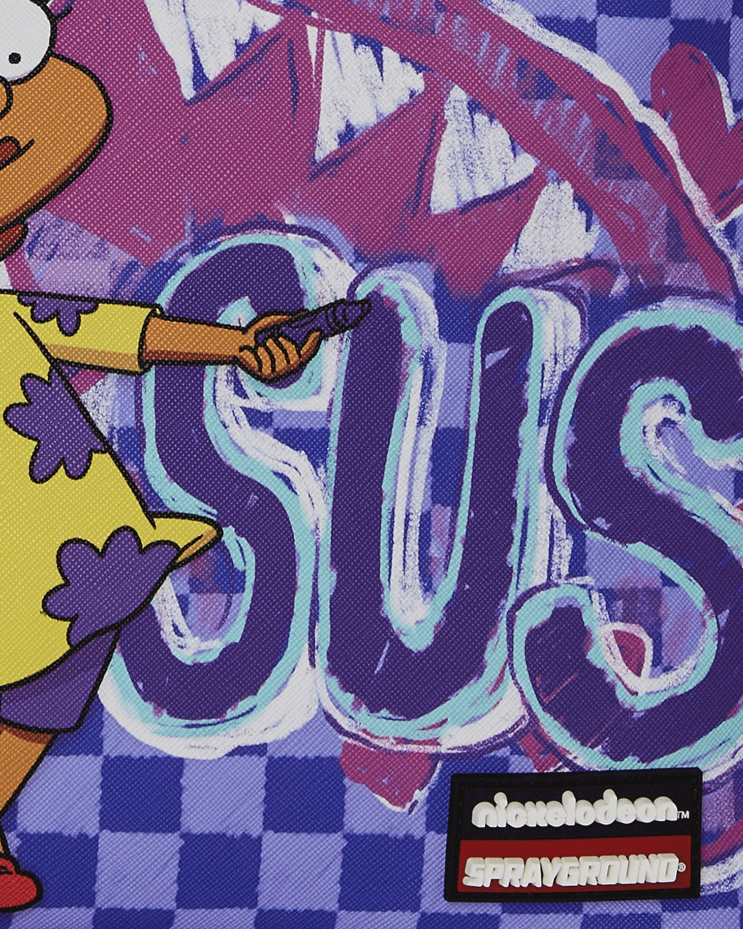 Sprayground - RUGRATS SUSIE CRAYON SHARK MESSENGER TOTE