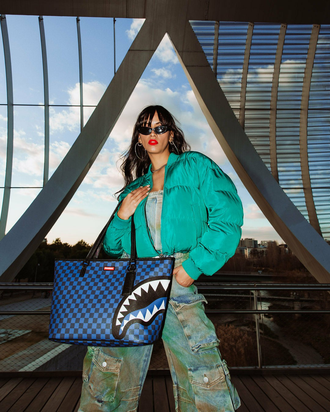 Sprayground - MIDNIGHT MAGIC SHARKS IN PARIS TOTE