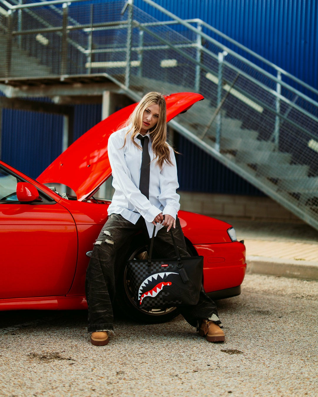Sprayground - SPEED SHARK SIDE SWIPE TOTE