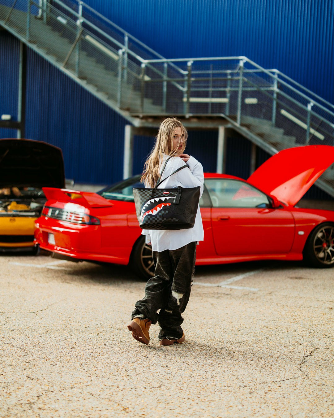 Sprayground - SPEED SHARK SIDE SWIPE TOTE