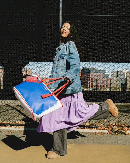 Sprayground - KEITH HARING THE BIG BLUE PURSE ART TOTE