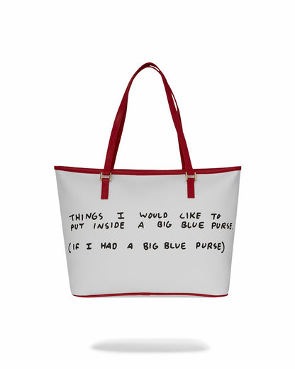 Sprayground - KEITH HARING THE BIG BLUE PURSE ART TOTE