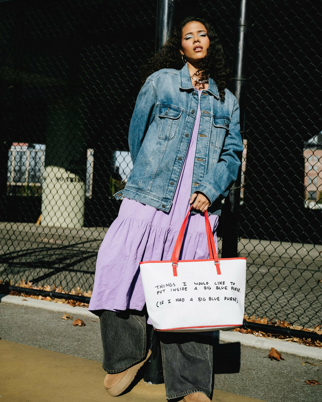 Sprayground - KEITH HARING THE BIG BLUE PURSE ART TOTE