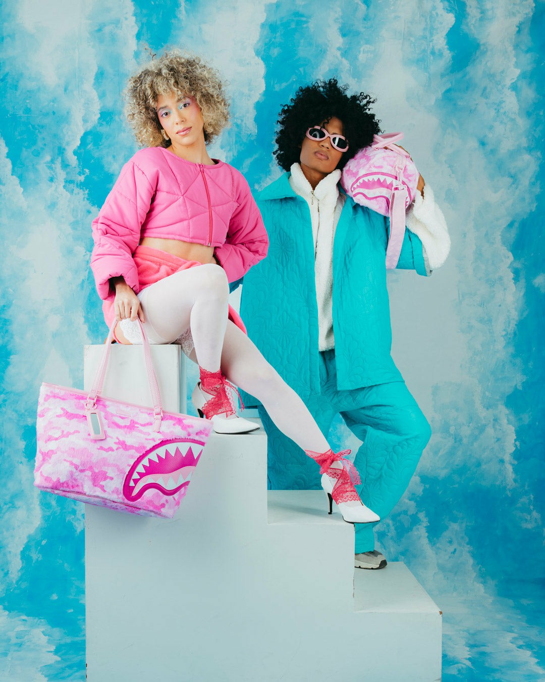 Sprayground - FURRROCIOUS IN PINK TOTE