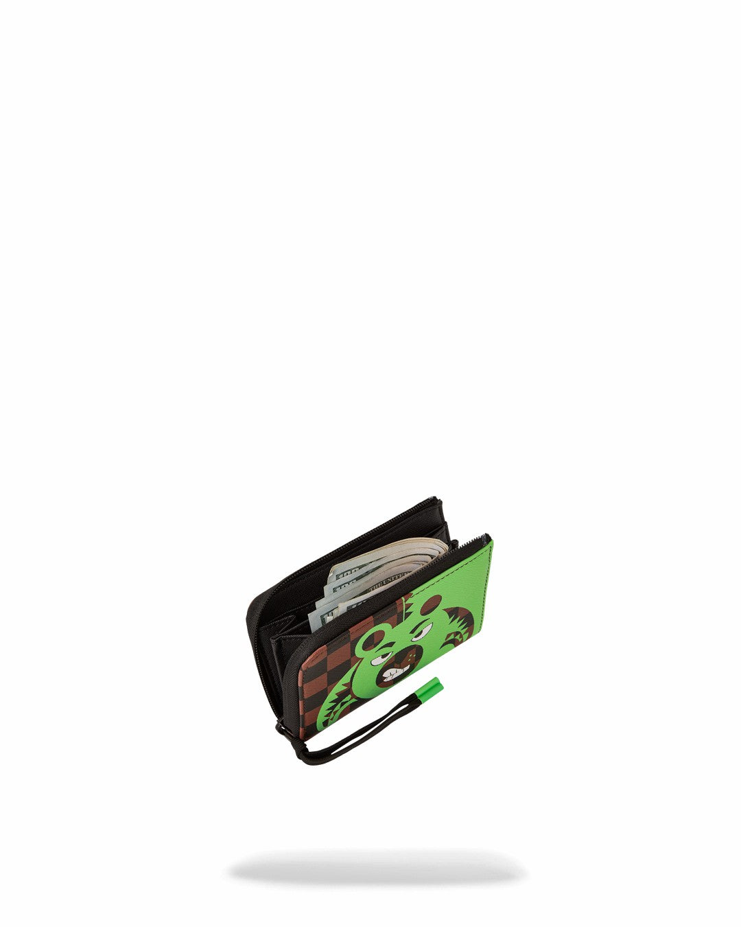 Sprayground - GREEN MONEY BEAR WALLET