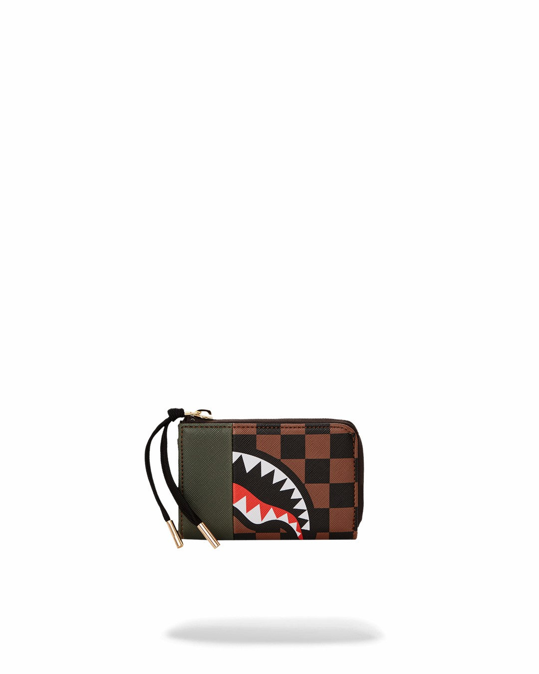 Sprayground - EXTERIOR GOLD ZIP POCKET SHARKS IN PARIS WALLET