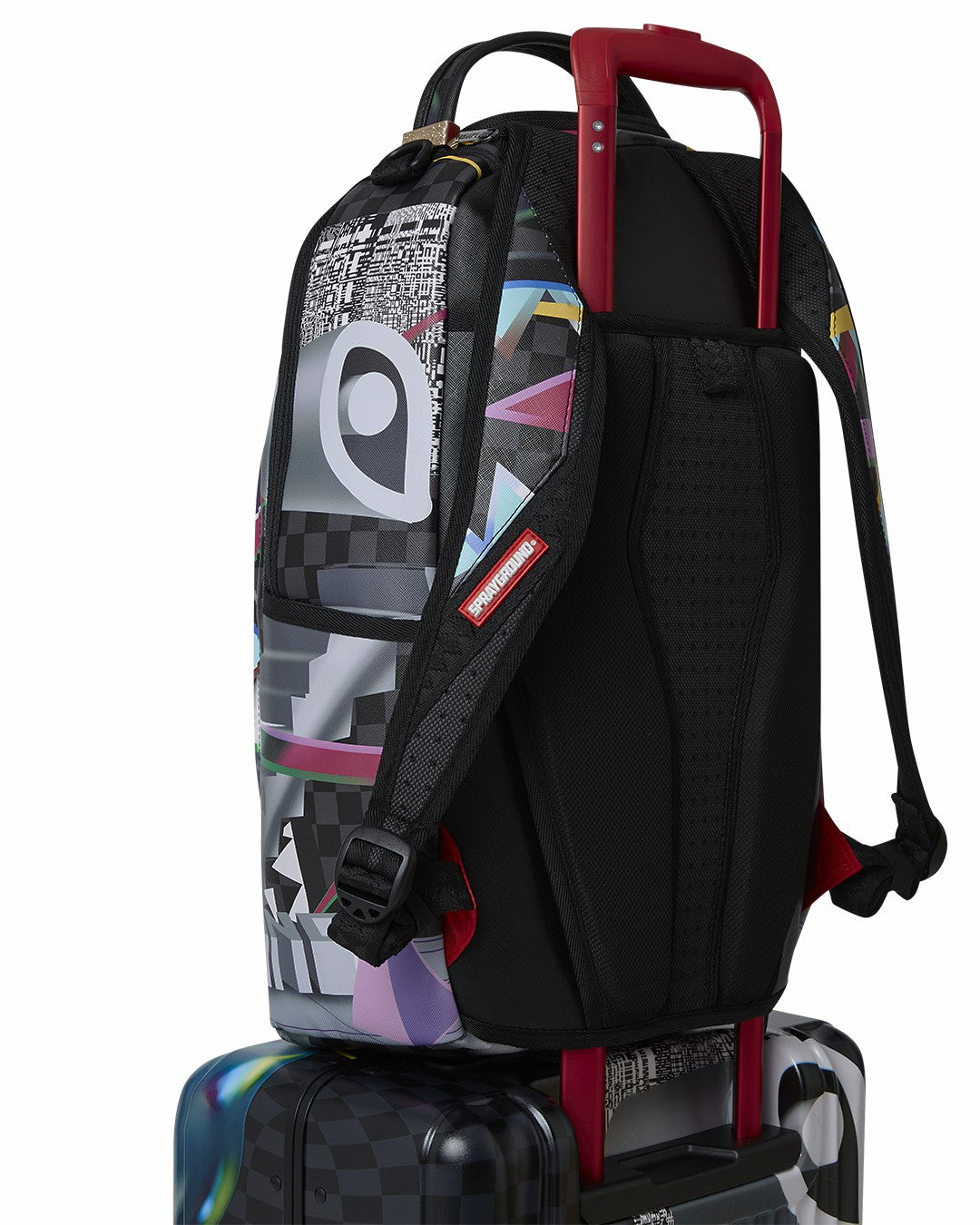 Sprayground - MIND TRIP SHARK DOSE SHARKNAUTICS HARDSHELL CARRY-ON LUGGAGE