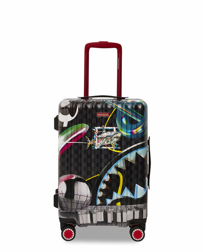 Sprayground - MIND TRIP SHARK DOSE SHARKNAUTICS HARDSHELL CARRY-ON LUGGAGE