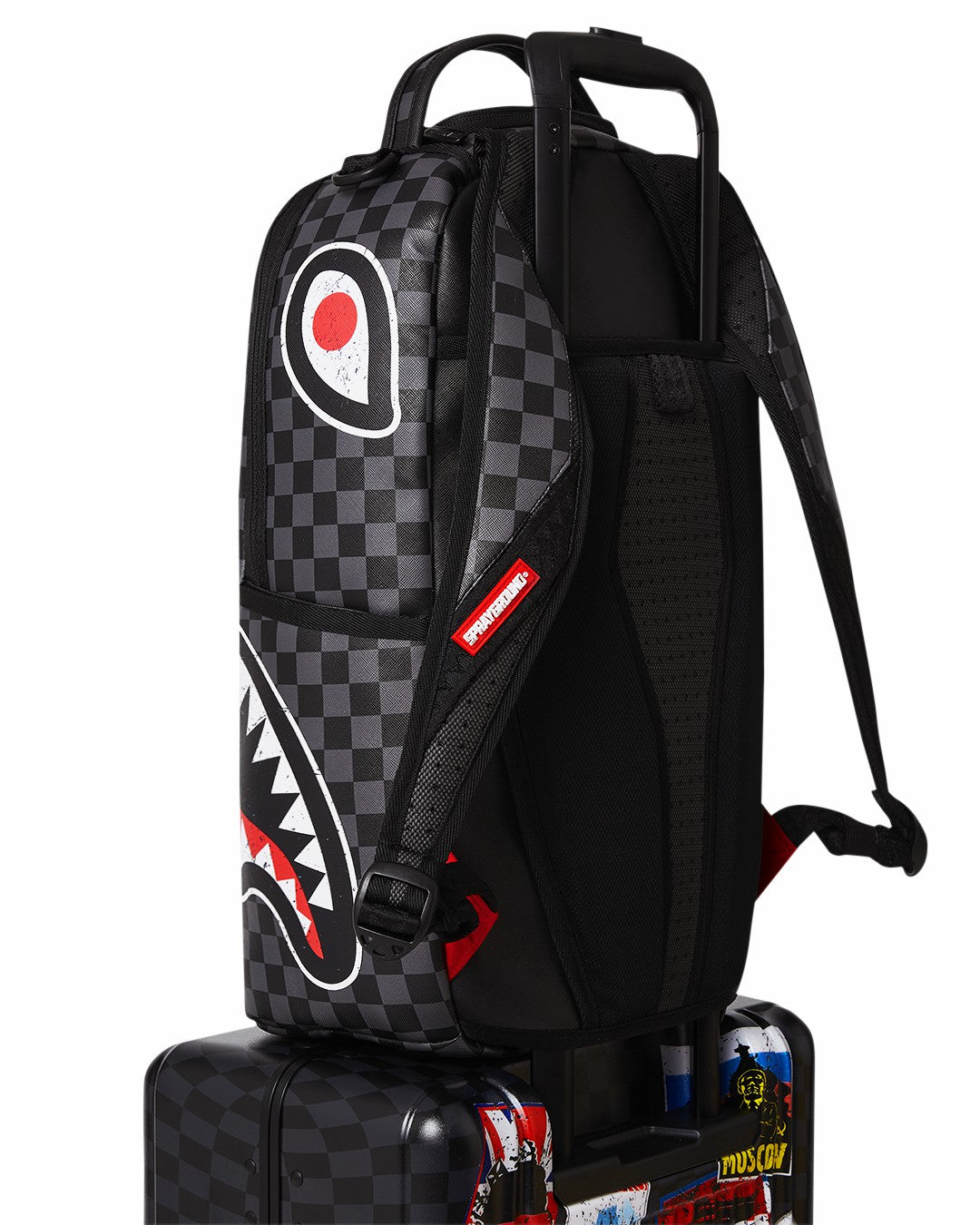 Sprayground - GLOBAL MOGUL UNLIMITED MILES SHARKNAUTICS HARDSHELL CARRY-ON LUGGAGE