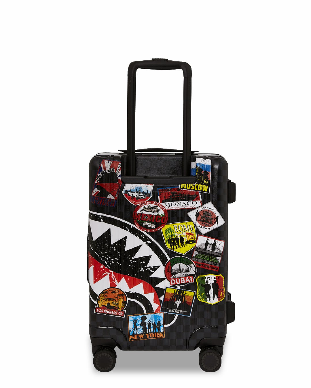 Sprayground - GLOBAL MOGUL UNLIMITED MILES SHARKNAUTICS HARDSHELL CARRY-ON LUGGAGE