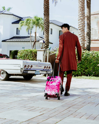 Sprayground - AFTERGLOW SKYGLOW SHARKNAUTICS HARDSHELL CARRY-ON LUGGAGE