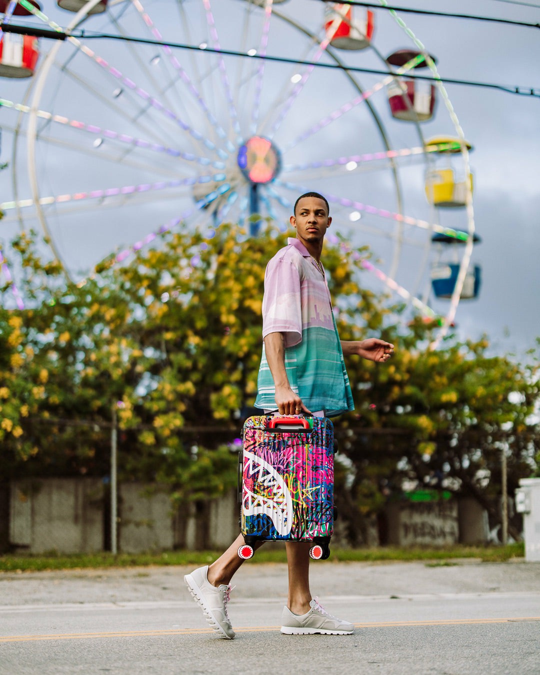 Sprayground - LOWER EAST SIDE HARDSHELL CARRY-ON LUGGAGE