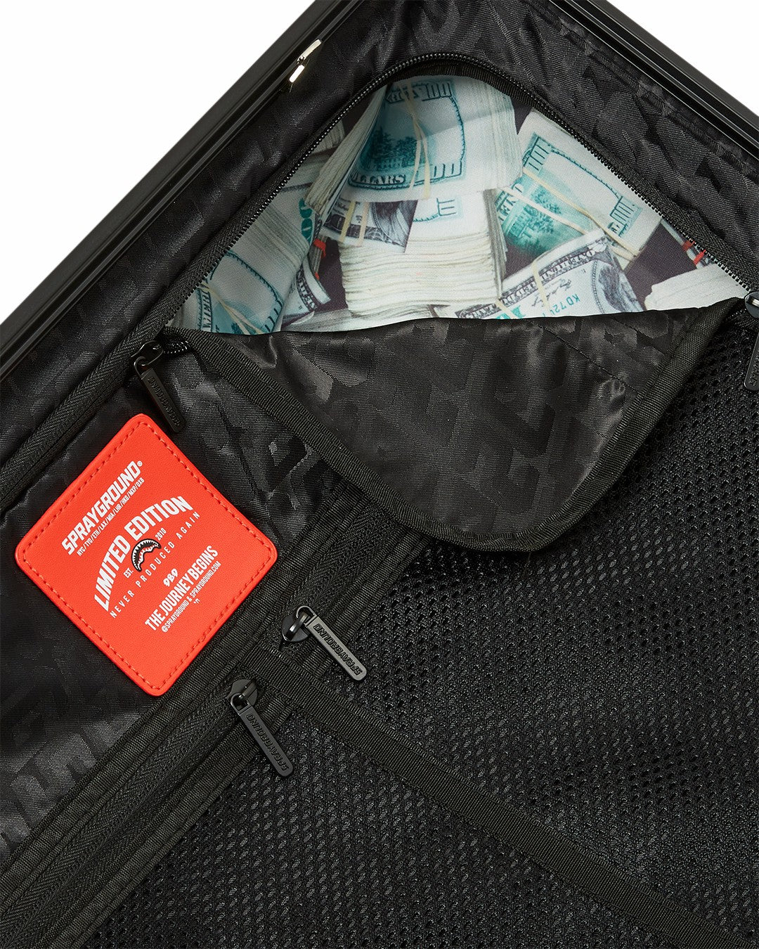 Sprayground - TRIPLE DECKER HEIR TO THE THRONE HARDSHELL CARRY-ON LUGGAGE