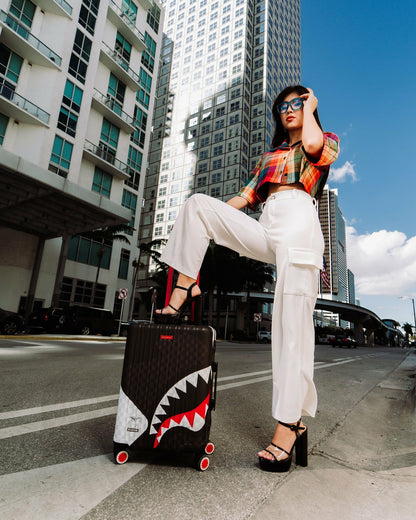 Sprayground - TRIPLE DECKER HEIR TO THE THRONE HARDSHELL CARRY-ON LUGGAGE