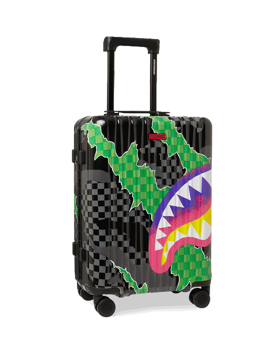 Sprayground - THE WILD ONE SHARKNAUTICS HARDSHELL CARRY-ON LUGGAGE