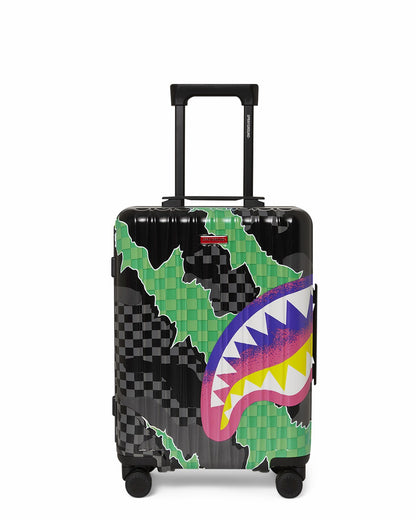 Sprayground - THE WILD ONE SHARKNAUTICS HARDSHELL CARRY-ON LUGGAGE