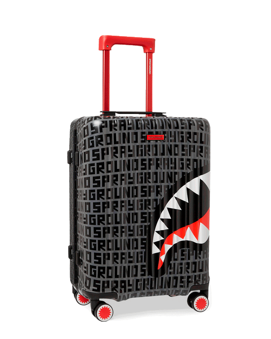 Sprayground - SHARKFINITY STEALTH PILOT SHARKNAUTICS HARDSHELL CARRY-ON LUGGAGE