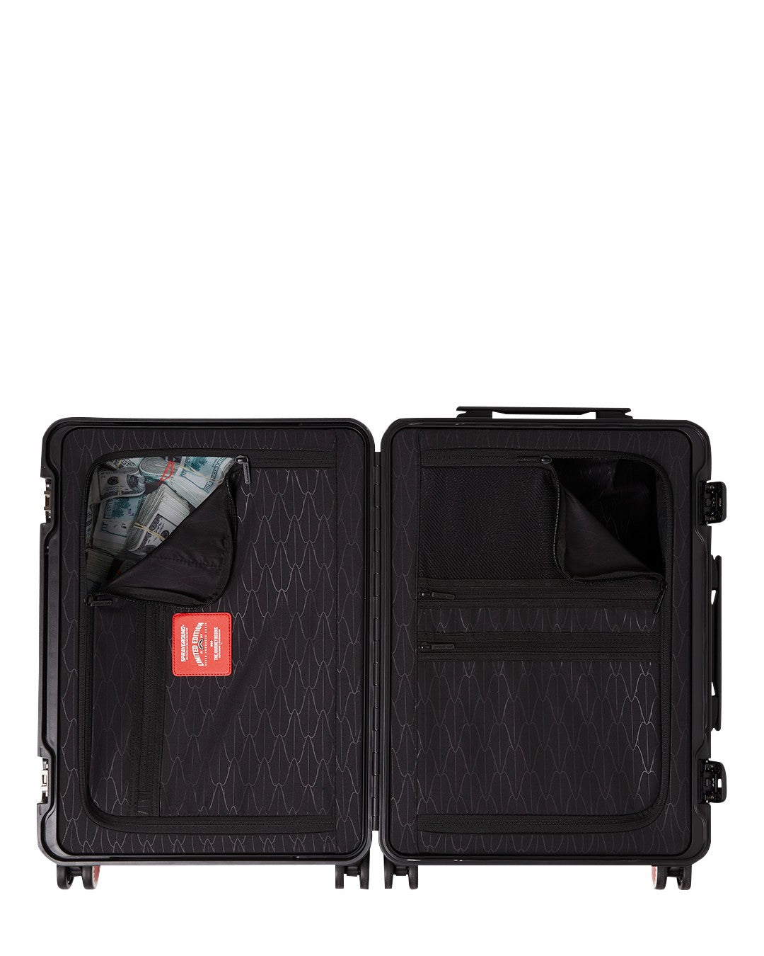 Sprayground - SHARKFINITY STEALTH PILOT SHARKNAUTICS HARDSHELL CARRY-ON LUGGAGE