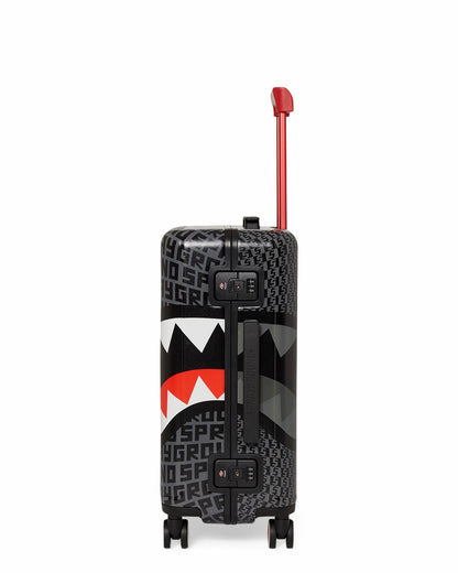 Sprayground - SHARKFINITY STEALTH PILOT SHARKNAUTICS HARDSHELL CARRY-ON LUGGAGE