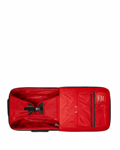 Sprayground - EXTERIOR GOLD ZIP POCKET SHARKS IN PARIS JETSETTER CARRY-ON LUGGAGE