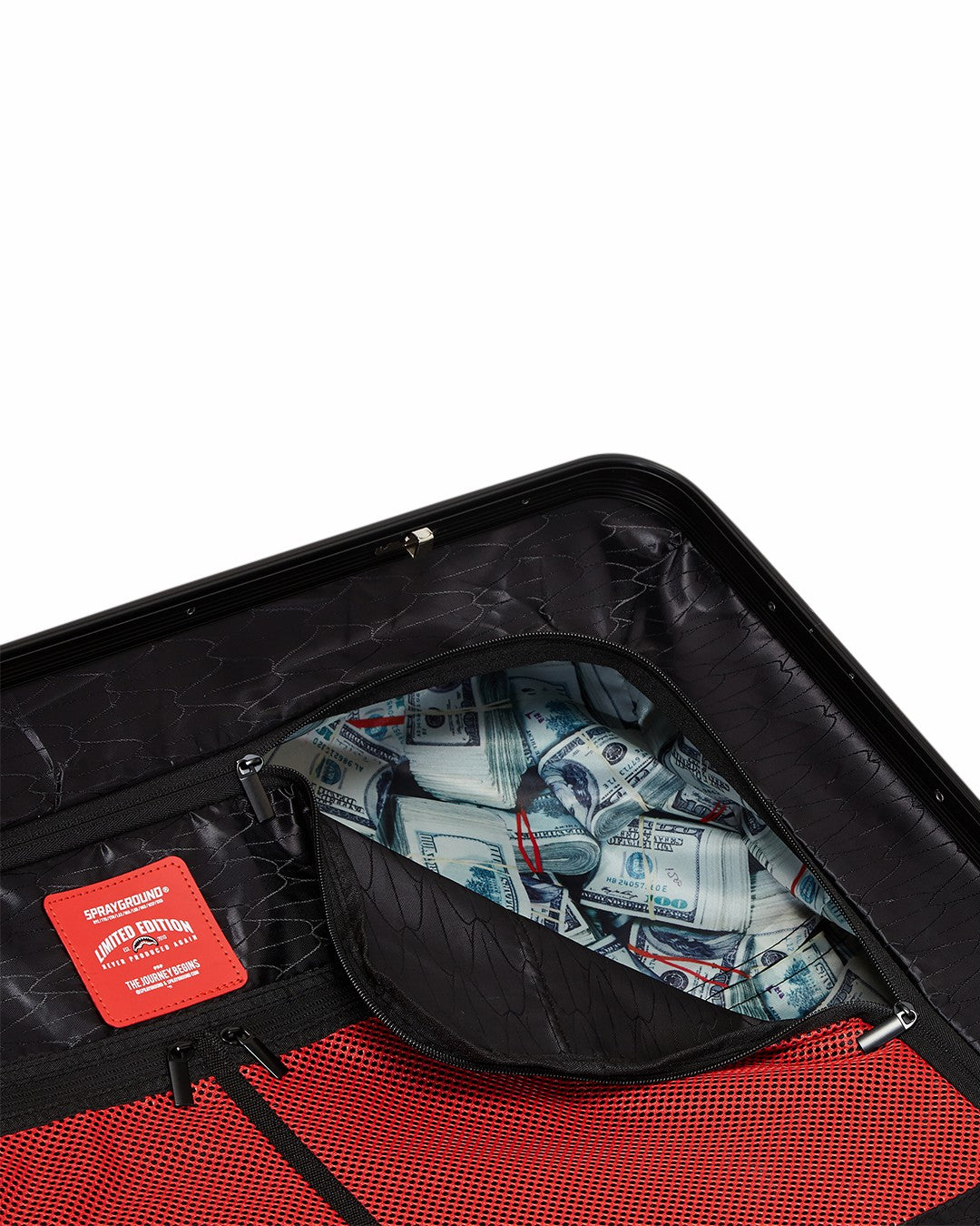 Sprayground - SHARKS IN PARIS VANQUISH SHARKNAUTICS HARDSHELL CARRY-ON LUGGAGE