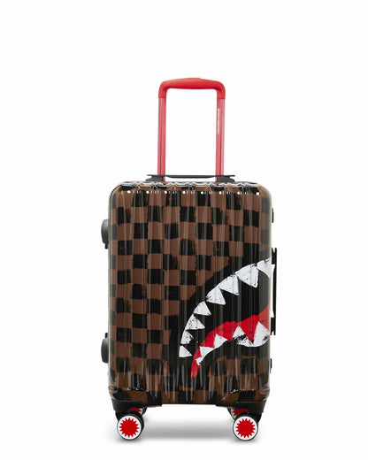 Sprayground - SHARKS IN PARIS VANQUISH SHARKNAUTICS HARDSHELL CARRY-ON LUGGAGE