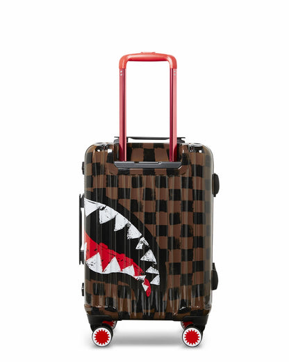 Sprayground - SHARKS IN PARIS VANQUISH SHARKNAUTICS HARDSHELL CARRY-ON LUGGAGE