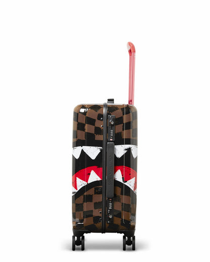 Sprayground - SHARKS IN PARIS VANQUISH SHARKNAUTICS HARDSHELL CARRY-ON LUGGAGE