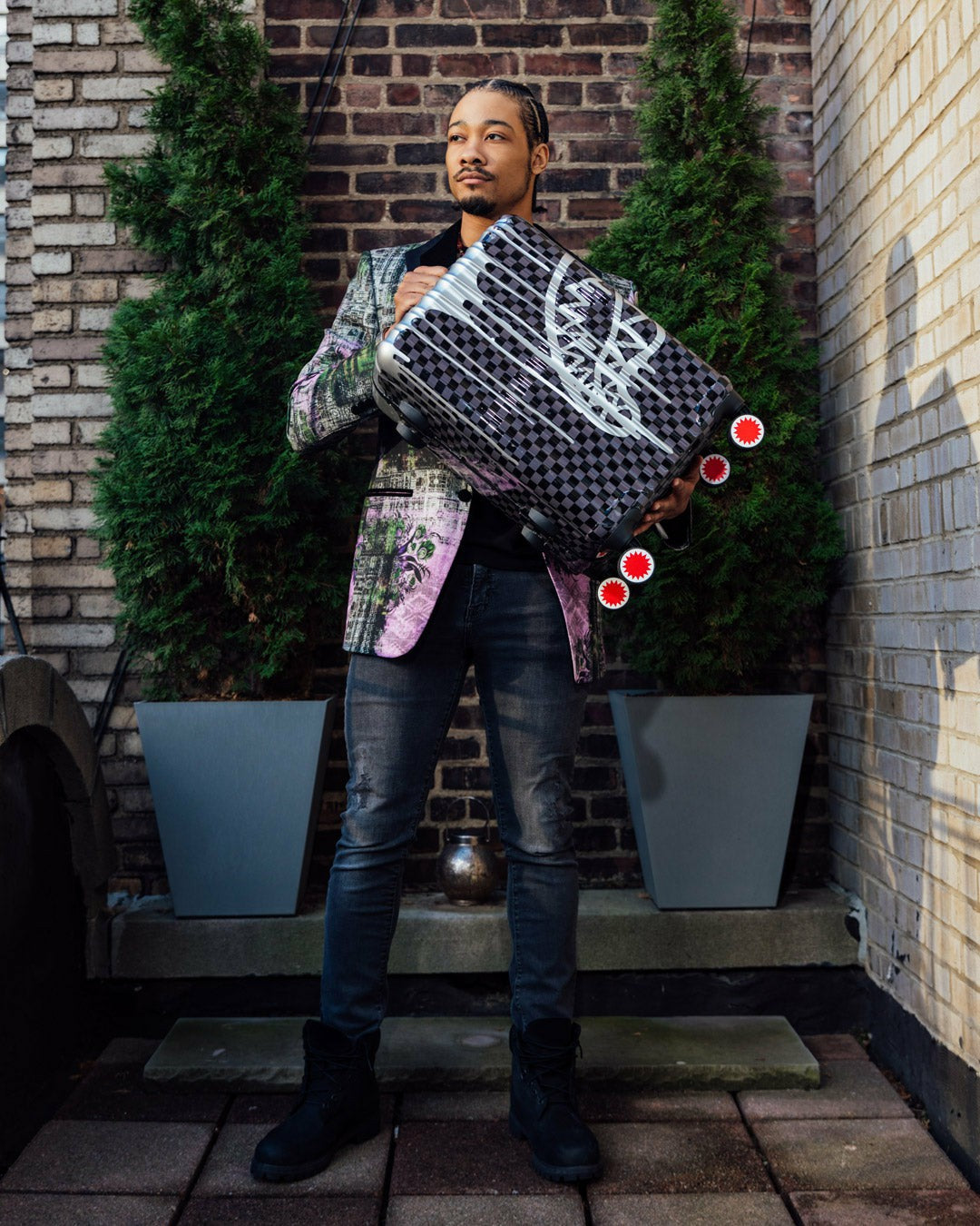 Sprayground - CHATEAU GHOST SHARKNAUTICS HARDSHELL CARRY-ON LUGGAGE