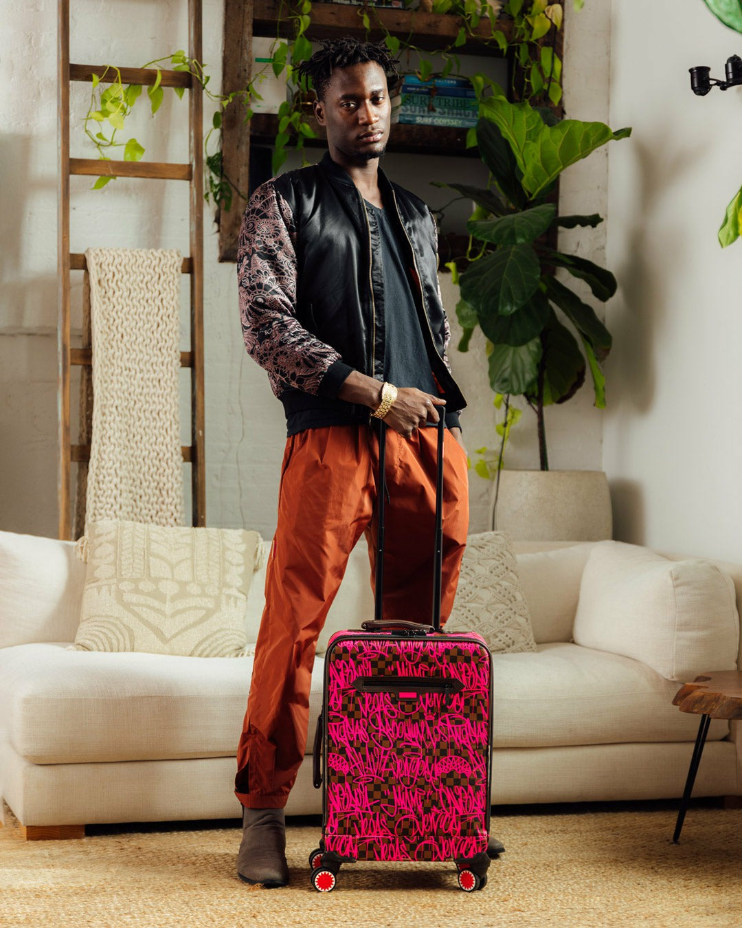 Sprayground - JETGRAPHIX JETSETTER CARRY-ON LUGGAGE