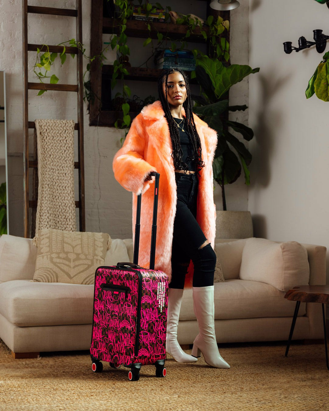 Sprayground - JETGRAPHIX JETSETTER CARRY-ON LUGGAGE