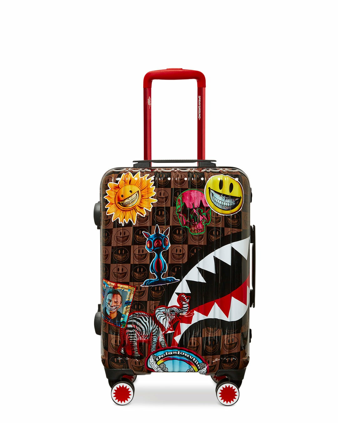 Sprayground - GLOBAL MOGUL POPAGANDA RON ENGLISH EDITION HARDSHELL CARRY-ON LUGGAGE