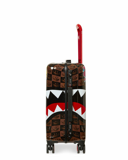 Sprayground - GLOBAL MOGUL POPAGANDA RON ENGLISH EDITION HARDSHELL CARRY-ON LUGGAGE