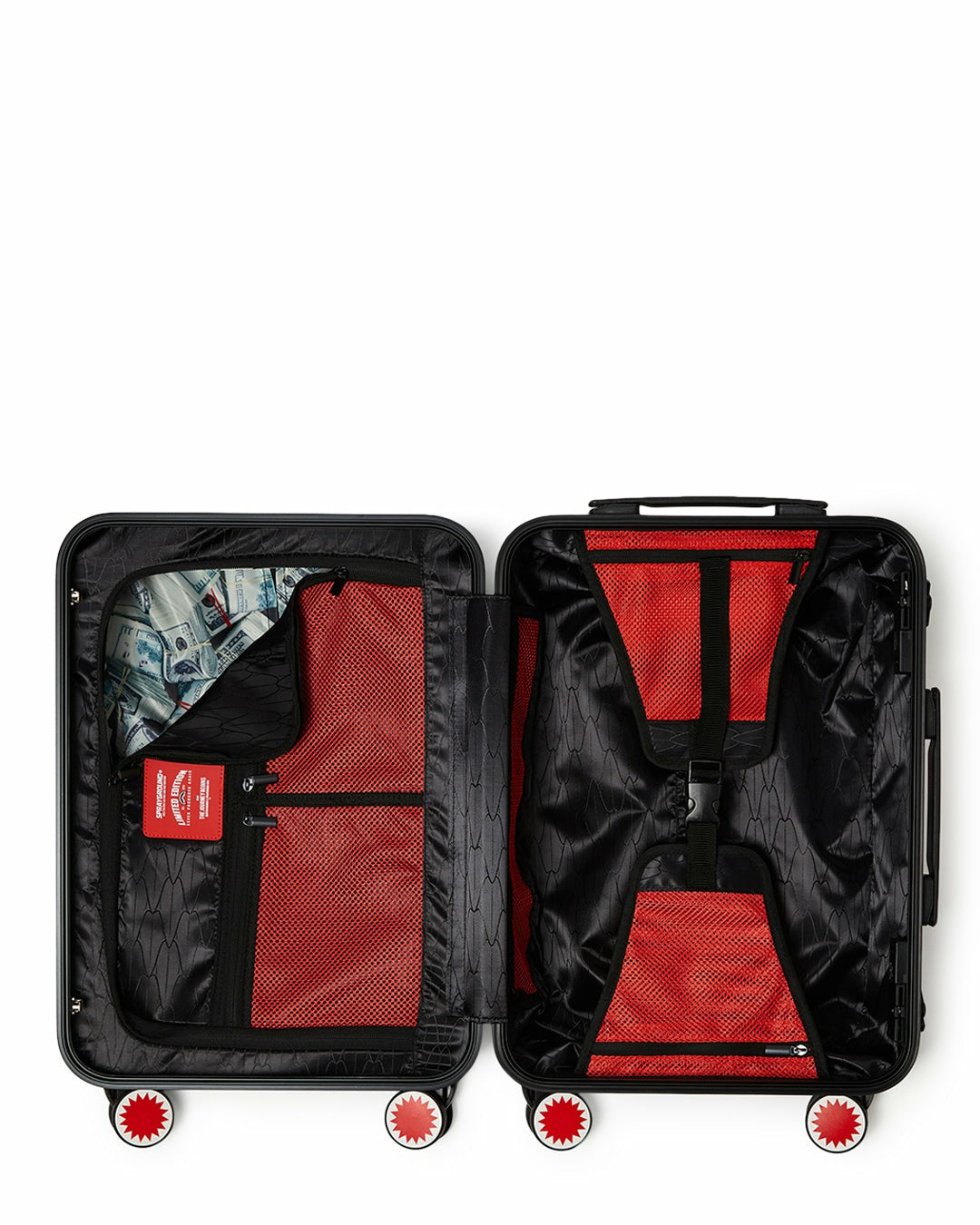 Sprayground - FRENZY SHARKS SHARKNAUTICS HARDSHELL CARRY-ON LUGGAGE