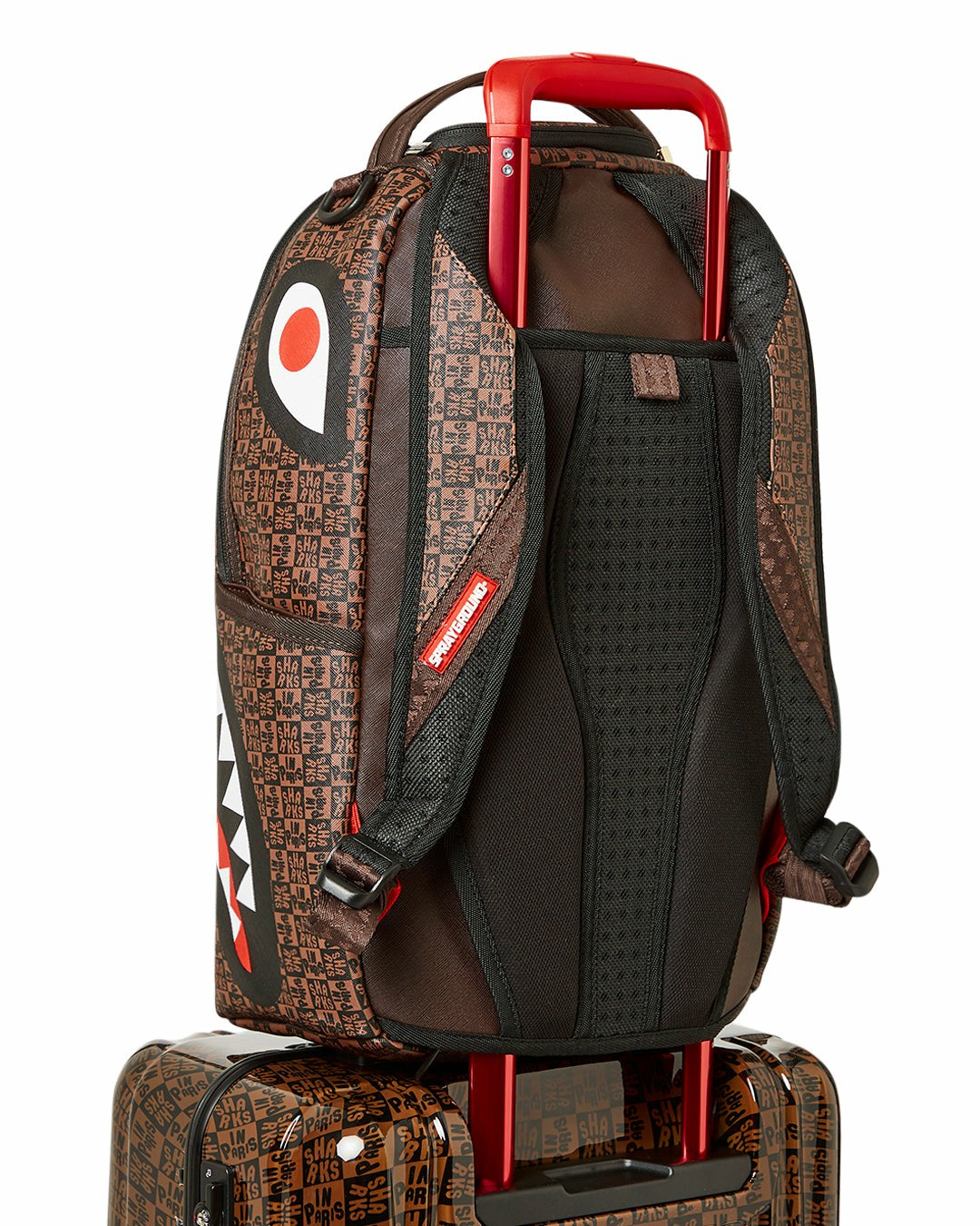 Sprayground - FRENZY SHARKS SHARKNAUTICS HARDSHELL CARRY-ON LUGGAGE
