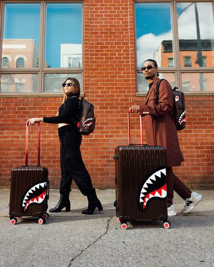 Sprayground - FRENZY SHARKS SHARKNAUTICS HARDSHELL CARRY-ON LUGGAGE