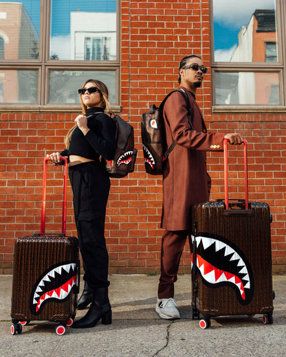Sprayground - FRENZY SHARKS SHARKNAUTICS HARDSHELL CARRY-ON LUGGAGE