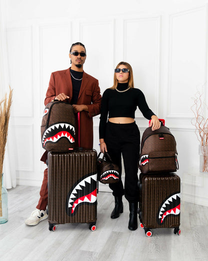 Sprayground - FRENZY SHARKS SHARKNAUTICS HARDSHELL CARRY-ON LUGGAGE