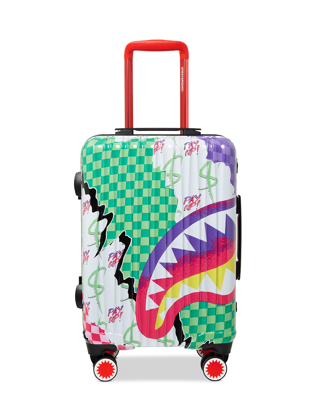 Sprayground - DREAMY TECHNICOLOR SHARKNAUTICS HARDSHELL CARRY-ON LUGGAGE