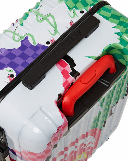 Sprayground - DREAMY TECHNICOLOR SHARKNAUTICS HARDSHELL CARRY-ON LUGGAGE