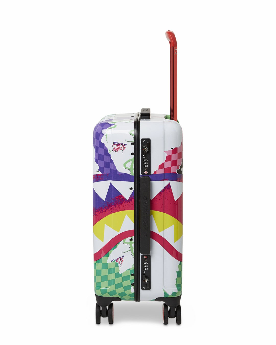 Sprayground - DREAMY TECHNICOLOR SHARKNAUTICS HARDSHELL CARRY-ON LUGGAGE