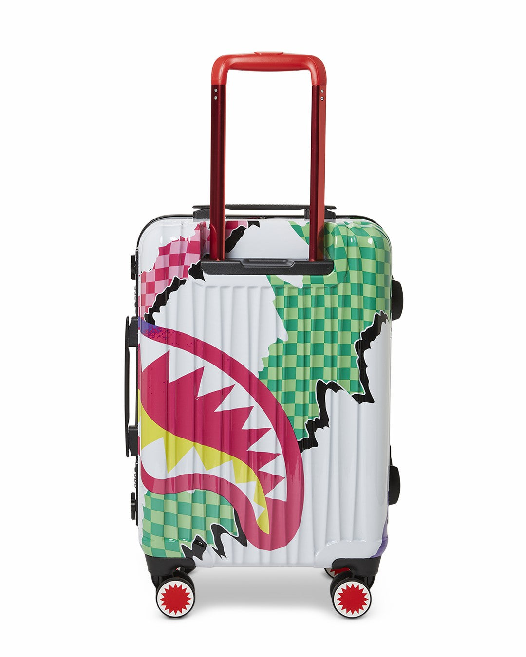 Sprayground - DREAMY TECHNICOLOR SHARKNAUTICS HARDSHELL CARRY-ON LUGGAGE